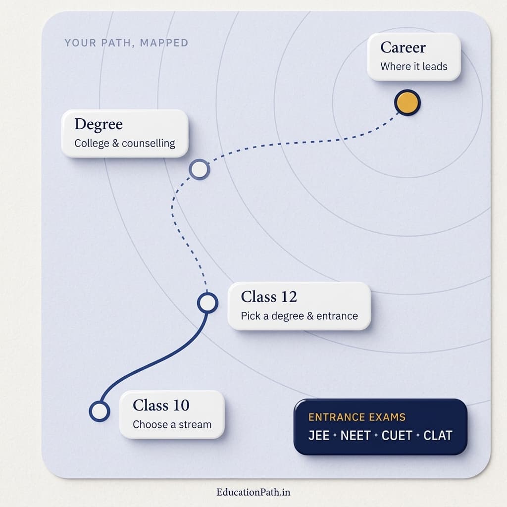 Your Path, Mapped — EducationPath.in Academic Journey